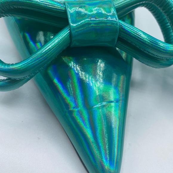 Mach & Mach - Bow Ankle Strappy Heel - Authentic - New w/o Box - Picture 8 of 14